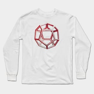 Da Vinci Dodecahedron Long Sleeve T-Shirt